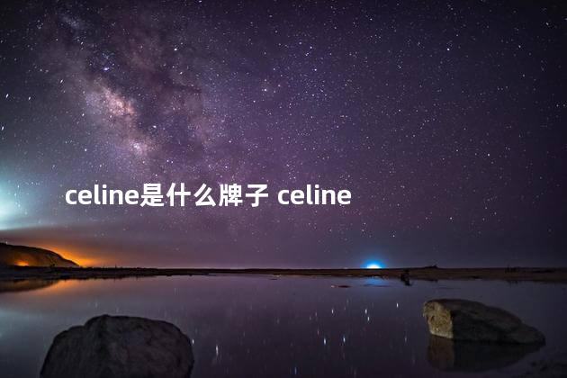 celine是什么牌子 celine和gucci哪个档次高